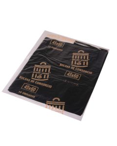 BOLSAS RESIDUO NEGRA MELLI (PAQ*10U) 45*60 (20MIC) *UNID