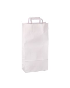 BOLSA BOUTIQUE PAPEL BLANCA 22*10*42CM *UNID