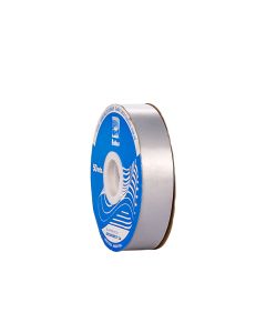 CINTA MOÑOS LISA 20MM ROLLO PLATA *50MTS