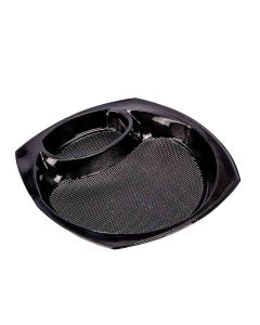 PLATO CON SALSERA CHICO (18*2CM) (S2N) *50 UNID.