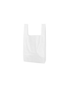 BOLSAS CAMISETA BLANCAS FERNANDEZ SUPER REFORZADA (BD - 30MIC) 20X30 *100UNID