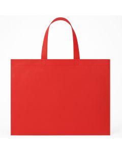 BOLSA FRISELINA LISA CON ASA 45*40CM ROJO *UNID