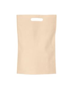 BOLSA FRISELINA RIÑON LISA 22.5*30CM LINO (1K-01) *20UNID