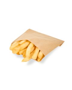 SOBRES PAPAS FRITAS PAPEL KRAFT LISO 11*8CM *100UNID