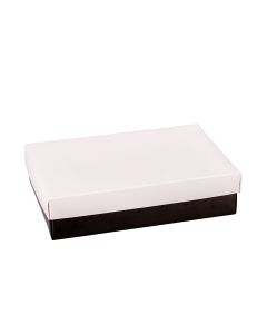 CAJA BOMBONES FINOS CON TAPA BLANCA.1KG (14,5*21*5CM) *UNID