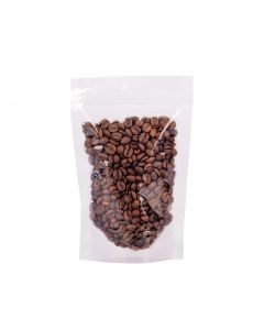 BOLSAS DOYPACK CRISTAL 250ML CON ZIPPER 12*17CM (90MIC) *50UNID