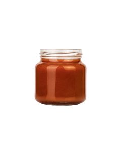 FRASCO VIDRIO CRISTAL.250CC AMANECER (TAPA 63MM) SIN TAPA PACK *20UNID