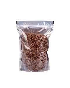 BOLSAS DOYPACK METALIZADAS.1500ML C/VENTANA Y ZIPPER 20*28CM (80MIC) *50UNID