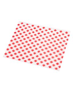 PAPEL ANTIGRASA MULTI 31*35CM BLANCO CUADRO ROJO (SIMIL BIOXIDO) (1.74KG) *400 HOJAS