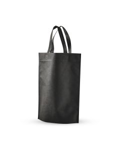 BOLSA FRISELINA LISA CON ASA 30*40CM NEGRA*UNID