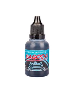TINTA MARCADOR PERMANENTE 30CC NEGRO PAGODA *UNID