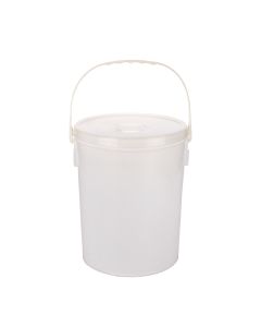 POTE HELADO PLASTICO 10LTS CON TAPA *UNID