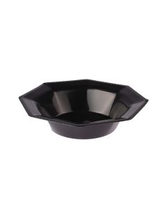 BOWL RIGIDO OCTOGONAL KOVAL 15CM NEGRO *10UNID