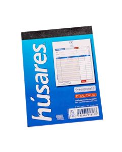 TALONARIO HUSARES PRESUPUESTO 11*15CM DUPLICADO (1817) *50 JUEGOS