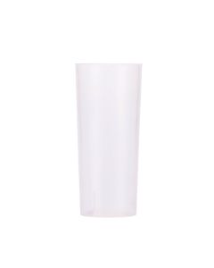 VASO PLASTICO TRAGO LARGO PP 280CC KOVAL (5.5CM DIAM*13CM ALTO) *UNID