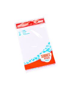 SOBRE OBRA 12.5*19CM (10 UNID) RETRATO MEDORO (1901) *BLISTER