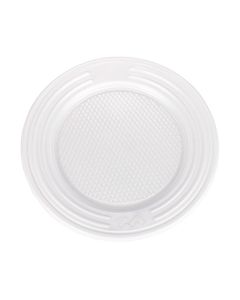 PLATOS DESCARTABLE BLANCO WORK.22CM (PS) *50UNID