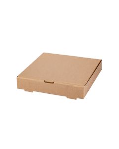 CAJA MICRO CARTON MARRON/MARRON (28*28*5.3CM) (PASCUALINA) *100UNID.