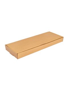 CAJA MICRO CARTON MARRON/MARRON (15*45*4CM) (MILANESA) *100UNID