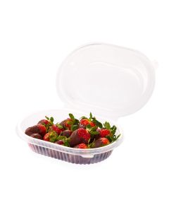 BANDEJA ESTUCHE PET BANDEX 145 OVAL (105145) (16*23*6CM) *50UNID