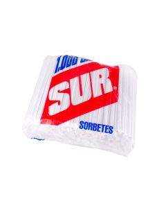 SORBETES GASTRONOMICOS PLASTICOS CON FUNDA DE PAPEL (5MM*21.5CM).BOLSA *1000UNID