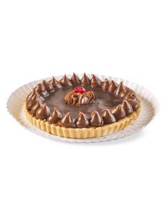 BANDEJA CARTON REDONDA BLANCA Nº14.5 (30CM) *100UNID