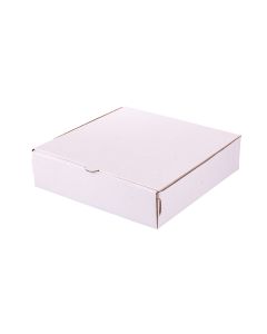 CAJA PIZZA MICRO BLANCO/MARRON.DOBLE PIZZA (31.5*32*8CM) *100UNID