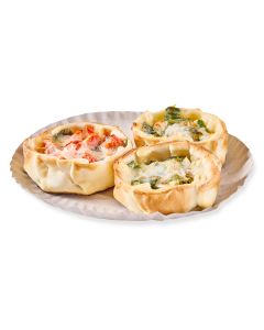 BANDEJA CARTON REDONDA GRIS Nº12,5 (22CM) *100UNID