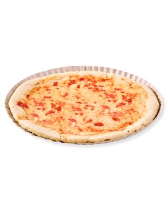 BANDEJA CARTON REDONDA GRIS Nº16 (31CM) *100UNID