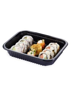 BANDEJA PET NEGRO COTNYL Nº105 RECT. (18*23*5CM) (TB105R NE) *100UNID