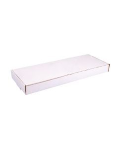 CAJA MICRO CARTON BLANCO/MARRON (15*45*4CM) (MILANESA) *100UNID
