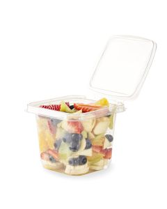 POTE LOCKFOOD PET CUADRADO (500CC) (LK500) *50UNID