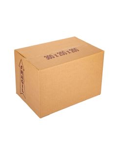 CAJA CARTON CORRUGADO 30*20*20CM (80GRS) *UNID