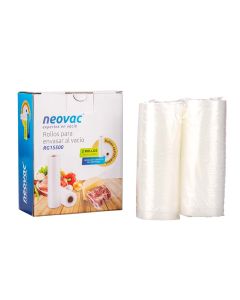 BOLSAS PARA VACIO NEOVAC TUBO GOFRADO (15CM*5MTS) (RG15500) *2 TUBOS.