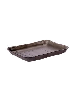 BANDEJA EXPANDIDO NEGRA BANDEX Nº718 ABSORBENTE (15*20*2.5CM) *100UNID