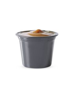 POTE SOUFFLE PLASTICO NEGRO 1OZ PAQ.*100UNID