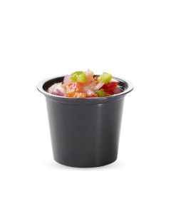 POTE PLASTIVAS PS 45CC (DEGUSTACION NEGRO) *100UNID