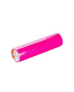 ETIQUETAS TIPO MOTEX EZCO ROSA PACK *10 ROLLOS