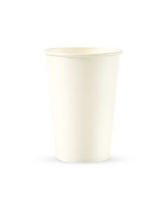 VASOS POLIPAPEL.BO PARA FRIO BLANCO 16OZ (475CC) *100UNID
