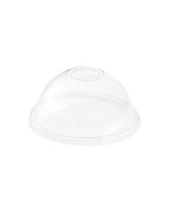 TAPA VASO PLASTICO FRAPPE PET DARNEL (DOMO SORBETE) PARA 9/12/16/20OZ *50UNID