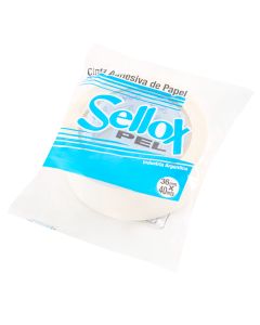 CINTA PAPEL 36MM*40MTS SELLOX PEL *UNID