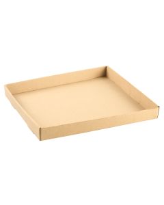 BASE CARTON MICRO MULTI MARRON/MARRON (32*37*4CM) ) *100UNID