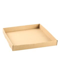 BASE CARTON MICRO MULTI MARRON/MARRON (32*32*4CM) ) *100UNID